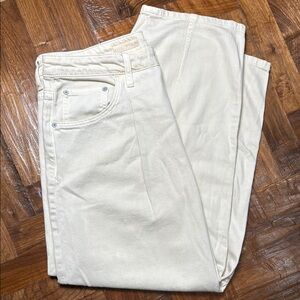 Pilcro “The Breaker” Pants – Size 31 – Cream